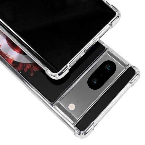 Marvel Captain America Star Shield Google Pixel 8 Clear Case